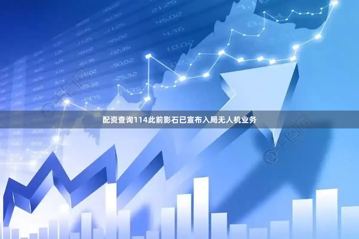 配资查询114此前影石已宣布入局无人机业务